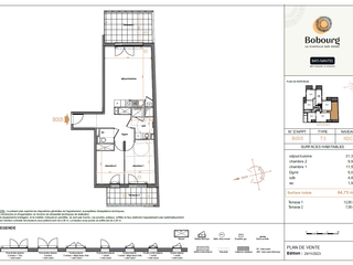 Vente appartement 3 pièces Vente appartement 3 pièces