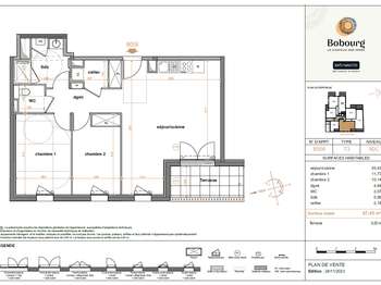 Vente appartement 3 pièces Vente appartement 3 pièces