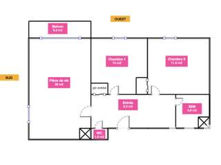 Vente appartement 3 pièces Vente appartement 3 pièces