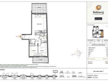 Vente Appartement 3 piècesLa Chapelle-sur-Erdre