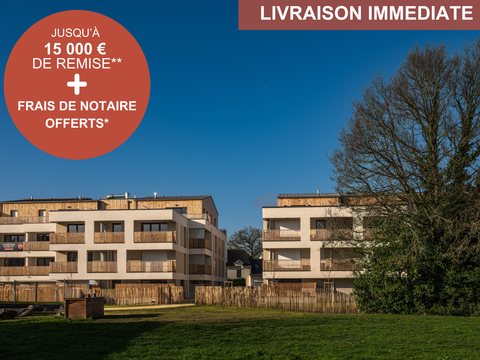 Vente appartement 3 pièces La Chapelle-sur-Erdre 44