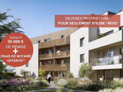 Vente appartement 3 pièces La Chapelle-sur-Erdre 44