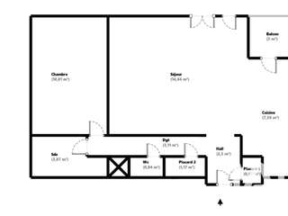 Vente appartement 2 pièces Vente appartement 2 pièces