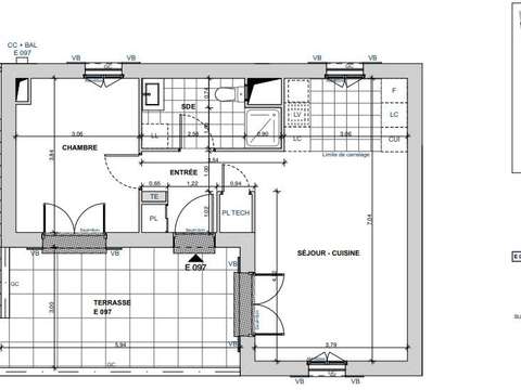 Vente appartement 2 pièces