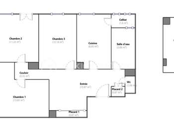 Vente appartement 4 pièces