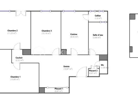 Vente appartement 4 pièces