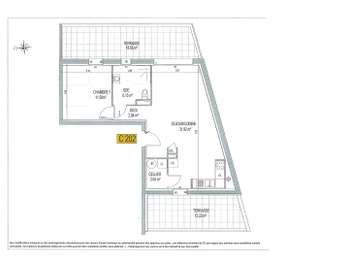 Vente appartement 2 pièces
