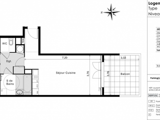 Vente appartement 3 pièces