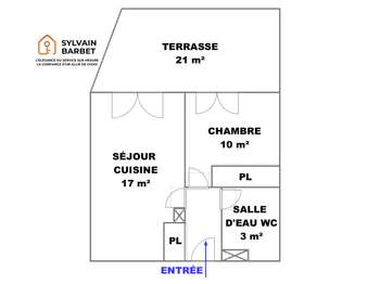 Vente appartement 2 pièces