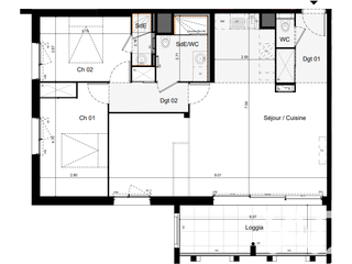 Vente appartement 4 pièces