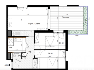 Vente appartement 3 pièces