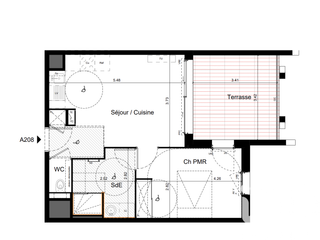 Vente appartement 2 pièces