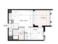 Vente appartement 2 pièces Vente appartement 2 pièces