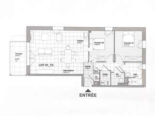 Vente appartement 3 pièces Vente appartement 3 pièces