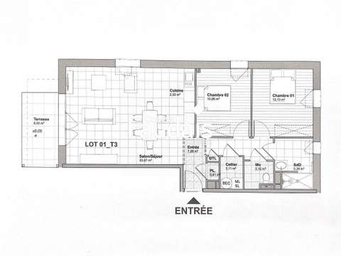 Vente appartement 3 pièces Vente appartement 3 pièces