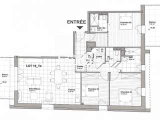 Vente appartement 4 pièces Vente appartement 4 pièces