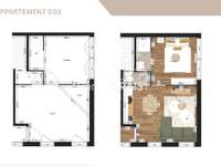 Vente appartement 2 pièces Vente appartement 2 pièces