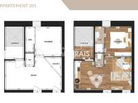 Vente appartement 2 pièces Vente appartement 2 pièces