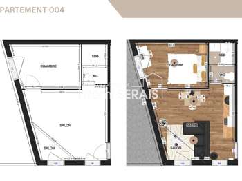 Vente appartement 2 pièces Vente appartement 2 pièces