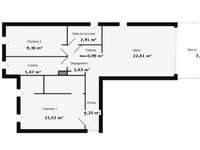 Vente appartement 3 pièces Vente appartement 3 pièces
