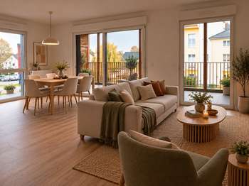 Vente appartement 3 pièces La Mézière 35