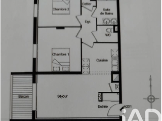 Vente appartement 3 pièces
