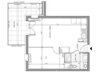 Vente appartement 2 pièces