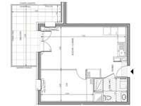 Vente appartement 2 pièces
