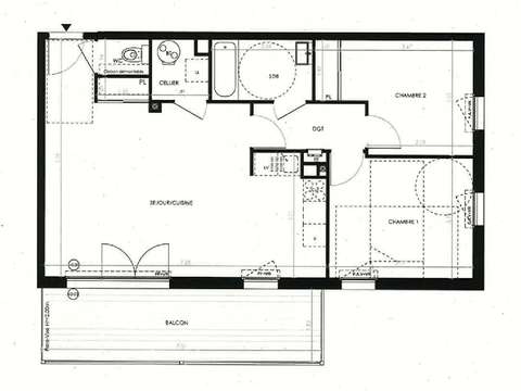 Vente appartement 3 pièces