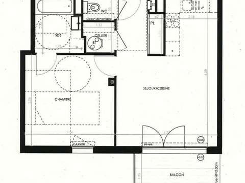Vente appartement 2 pièces