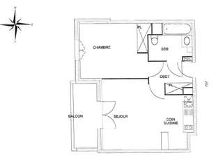 Vente appartement 2 pièces