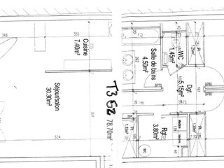 Vente appartement 3 pièces