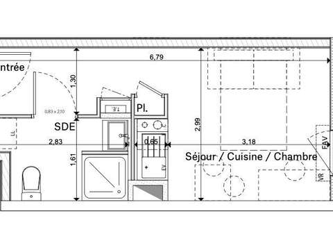 Vente appartement 1 pièce La Roche-sur-Yon 85