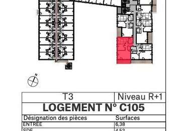 Vente appartement 3 pièces