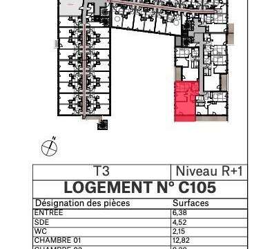 Vente appartement 3 pièces Vente appartement 3 pièces