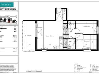 Vente appartement 3 pièces