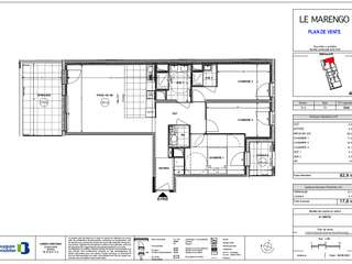 Vente appartement 4 pièces