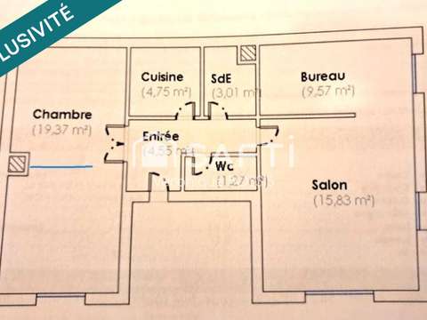 Vente appartement 3 pièces La Roche-Sur-Yon Gare Sncf - Sacré Coeur 85