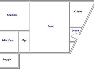 Vente appartement 2 pièces