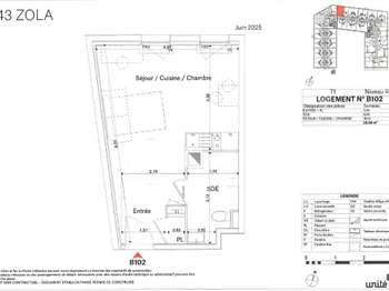 Vente appartement 1 pièce Vente appartement 1 pièce