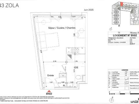 Vente appartement 1 pièce