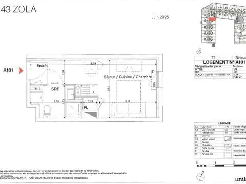 Vente appartement 1 pièce
