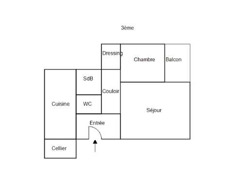 Vente appartement 2 pièces
