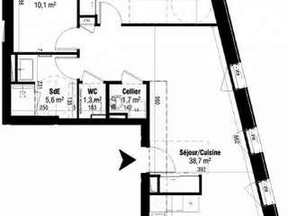 Vente appartement 3 pièces