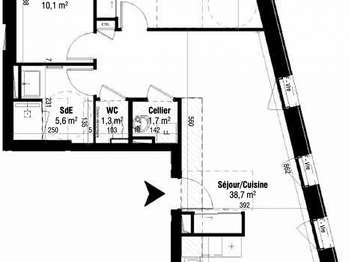 Vente appartement 3 pièces Vente appartement 3 pièces