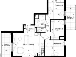 Vente appartement 4 pièces Vente appartement 4 pièces