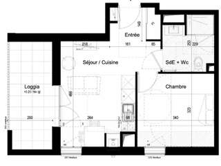 Vente appartement 2 pièces