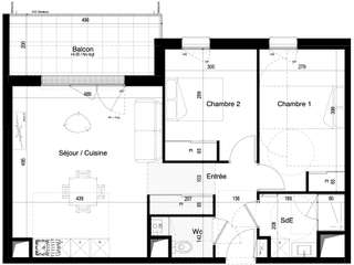 Vente appartement 3 pièces Vente appartement 3 pièces