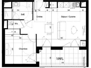 Vente appartement 2 pièces Vente appartement 2 pièces