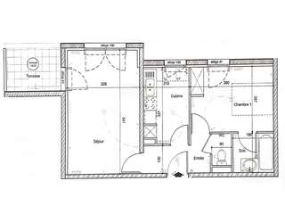 Vente appartement 2 pièces